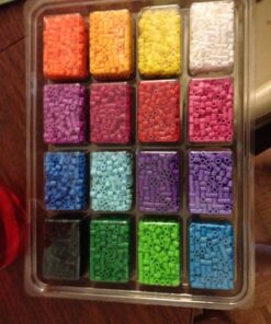 Perler Beads Fun Colors Fuse Beads and Storage Tray For Kids Crafts, 4000 pcs 1-Pack 14 61wQqiRdqiL