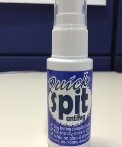 Jaws Quick Spit Anti-Fog Spray for Swim Goggles, Eye Glasses, Snorkel Mask, Scuba Divers, and Safety Eyewear, Made in The USA 1 Ounce (Pack of 1) 24 61wRKDThR1L