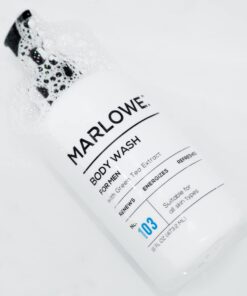 MARLOWE. No. 103 Mens Body Wash 16 oz, Energizing and Refreshing with Moisturizing Natural Willow Bark & Green Tea Extracts, Fresh Pine & Agarwood Scent 14 61wRM0YAyHL