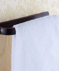 ELLO&ALLO Oil Rubbed Bronze Towel Bars for Bathroom Accessories Wall Mounted Towel Holder, Rust Protection 12.4"x4.2"x2.1" 25 61wSGxC8qYL 1