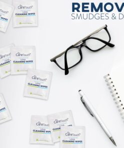 Alternative view of Care Touch Glasses Wipes, 400ct - Lens Cleaning Wipes for Eyeglasses, Eyeglass Individually Wrapped, Cleaner Lenses Glasses&Optical Lens, Disposable 400 Count (Pack of 1)