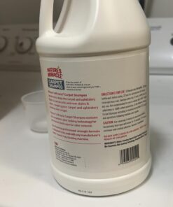 Nature's Miracle Carpet Shampoo, Deep-Cleaning Stain and Odor Remover 64 Ounce Original 64 Fl Oz (Pack of 1) 35 61wTy95c8IL