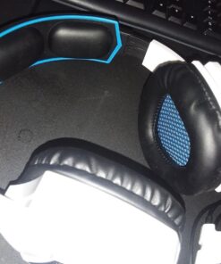 Anivia Computer Headset Headphones, 3.5mm Wired Over Ear Stereo Gaming Headsets with Microphone 51 61wU6H7VpoL