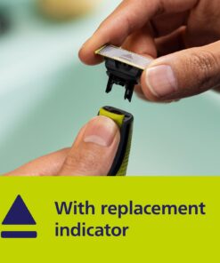 Philips Norelco Genuine OneBlade Replacement Blades, 2 Count, QP220/80 28 61wUOGrBdSL