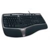 Microsoft Wired Natural Ergonomic Keyboard 4000, Retail Black 39 61wWtkzJSqL