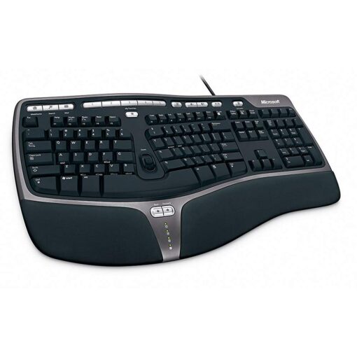 Microsoft Wired Natural Ergonomic Keyboard 4000, Retail Black