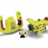Fisher-Price Transportation System Remote Control Bi-Plane with Loopy Loco & Darren
