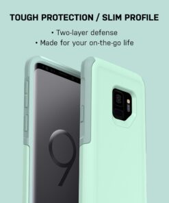 OtterBox Samsung Galaxy S9 Commuter Series Case - BLACK, slim & tough, pocket-friendly, with port protection FFP 28 61wZhcY 4TL 2