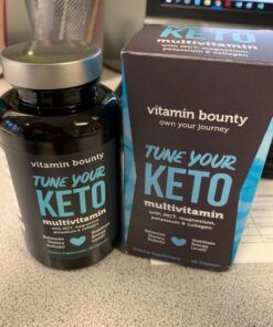Vitamin Bounty Tune Your Keto Multivitamin - Keto Vitamins, Keto Multivitamin Women and Men, Electrolytes with Vitamin C, Magnesium, Collagen, Potassium, MCT, Energy Support - 90 Capsules 35 61wcKdENjL
