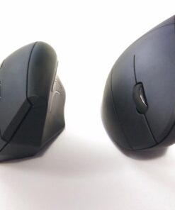 Anker 2.4G Wireless Vertical Ergonomic Optical Mouse, 800 / 1200 /1600 DPI, 5 Buttons for Laptop, Desktop, PC, Macbook - Black 58 61wduWE5KL