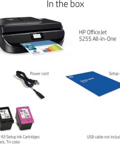 HP OfficeJet 5255 Wireless All-in-One Color Printer, HP Instant Ink, Works with Alexa (M2U75A) 42 61weOi8xCL