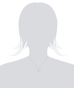 Honolulu Jewelry Company Sterling Silver Rope & Nail Cross Necklace Pendant with 18" Box Chain 10 61whiGylpIL