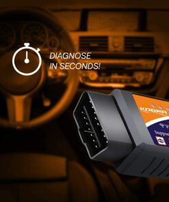 OBD2 Scanner & WIFI Car Code Reader – Clears Check Engine Light Instantly – Diagnose 3000 Car Codes - Wireless Car Diagnostic Scanner – Auto Scanner For 1996+ Vehicles (iOS & Android Devices Only) (1) 41 61wmrFYSGTL