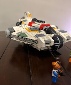 LEGO Star Wars: Ahsoka Ghost & Phantom II 75357 Playset Inspired by The Ahsoka Series, Featuring 2 Buildable Starships and 5 Star Wars Figures Including Jacen Syndulla and Chopper 72 61woOpX4U L