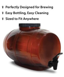 Mr. Beer Complete Beer Making 2 Gallon Starter Kit, Premium Gold Edition, Brown Complete Kit 29 61wpBu0SGbL