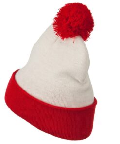 Unisex Acrylic Red White Long Beanie Waldo Costume Crown 8'' Deep Cap 10 61wpjv3nWPL