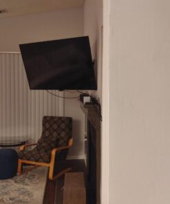 Mounting Dream TV Wall Mount Swivel and Tilt for Most 26-55 Inch TV, TV Mount Perfect Center Design, Full Motion TV Mount Bracket with Articulation, up to VESA 400x400mm, 60 lbs, MD2377 41 61wpnqfhJoL