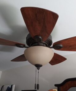 Hunter Fan Company 52090 Hunter Watson Indoor ceiling Fan with LED Light and Pull Chain Control, New Bronze finish 31 61wr7EAtwWL