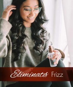 HerStyler Hair Repair Serum - Argan Oil, Vitamin E and Aloe Vera Hair Serum for Frizz Control, Shine and Straightening - Coz Love is in the Hair - 2 Fl. Oz., 60 Ml 2 Fl Oz (Pack of 1) 25 61wy5n2kE0L