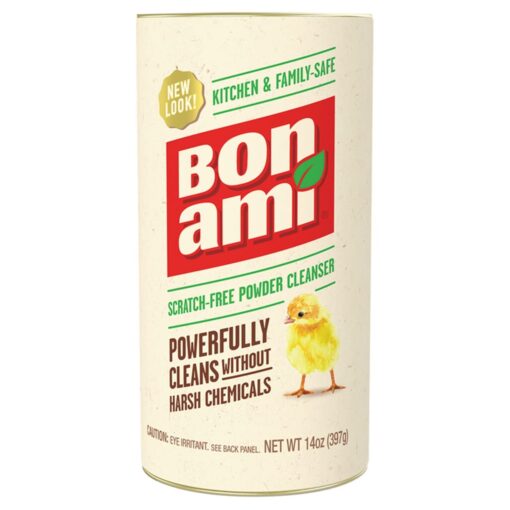 Bon Ami Polish and Cleanser Powder 14 Ounce (Set of 6) Unscented  14 Ounce (Pack of 6)