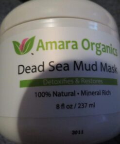 Dead Sea Mud Mask for Face & Body - Pure Mud with No Fillers Detoxifies & Restores Healthy Skin - 8 oz. 25 61x tFGAoYL 3