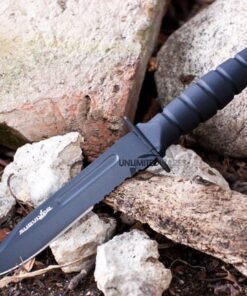 NEW!!! 7.5" MILITARY TACTICAL COMBAT KNIFE w/ SHEATH 8 61x0EhHuCZL