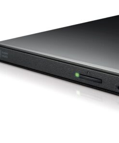 Alternative view of LG GP65NB60 8X USB 2.0 Super Multi Ultra Slim Portable DVD Writer Drive +/-RW External Drive with M-DISC Support - Black