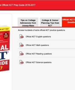 The Official ACT Prep Guide, 2016 - 2017 14 61x1Xzu4EL
