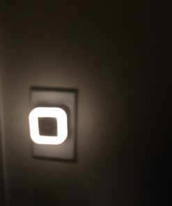 SYCEES Plug-in LED Night Light with Dusk to Dawn Sensor for Hallway, Stairs, Bathroom, Kitchen, Bedroom, Nursery, Kids Room, Warm White, Pack of 6 6-Pack, Warm White 42 61x2CoYyh3L