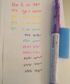 Pilot Frixion Colors Erasable Marker - 12 Color set /Value set Which Attached the Eraser Only for Friction 1-Pack 46 61x2PULO7kL
