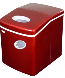 Newair Countertop Ice Maker Machine 28 lbs. of Ice in 24 Hours, Portable Design in Red with 3 Bullet Ice Cube Sizes, Convenient Rapid Ice Production, Insulated Storage 29 61x3EDXr9hL