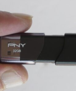 PNY Attache USB 2.0 Flash Drive, 32GB/ BLACK (P-FD32GATT03-GE) 28 61x43U7xL