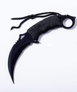 Alternative view of KCHEX 10" Tactical Combat KARAMBIT Knife Survival Hunting Bowie Fixed Blade