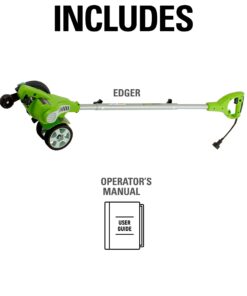Greenworks 12 Amp Electric Corded Edger 27032 24 61x4NXrkS S