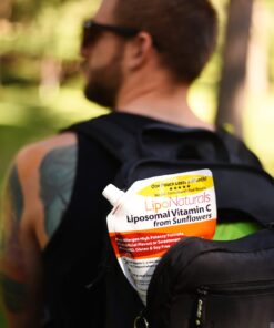 Lipo Naturals Liposomal Vitamin C 1000mg Liquid (30 Doses) - Natural Formula Immunity + Energy Support - Vegan, China-Free (15oz / 443ml) 1 13 61x6s1To7RL