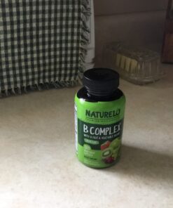 NATURELO Vitamin B Complex with Methyl B12, Methyl Folate, Vitamin B6, Biotin Plus Choline, CoQ10, and Fruit & Vegetable Blend - Supports Energy & Healthy Stress Response - Vegan - 120 Capsules 120 Count (Pack of 1) 30 61x7U4kqtoL