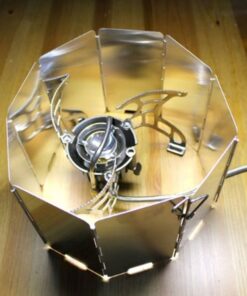 HIGHROCK Lightweight Compact Folding Camp Stove Windscreen 32 61x7YOqZKkL
