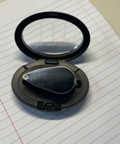 40X Full Metal Illuminated Jewelry Loop Magnifier, XYK Pocket Folding Magnifying Glass Jewelers Eye Loupe with LED(LED Currency Detecting/Jewelry Identifying) 1 32 61xBuEu0aL