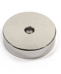 Alternative view of CMS Magnetics 150 LB Holding Power Neodymium Round Base Magnet w/ Countersunk Hole OD 1.89" - 1 Ct. Cup Magnet | Magnetic Assembly | Fishing Magnet (Cup Magnet 5) Cup Magnet 5