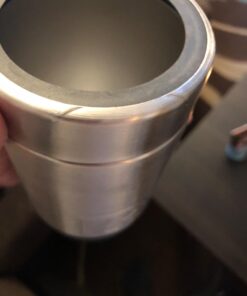 RTIC Can Cooler Insulated, Beer, Beverage, Soda Can Cooler with Lid, Stainless Steel Metal, Double Wall Insulation Coozie for Cans, Sweat Proof, 12oz, Stainless Steel 1 32 61xCaavLIQL