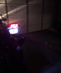 RUPSE 2pcs License Plate Light,12V Waterproof LED Bulb,License Tag Screw Bolt Lamp for Car Motorcycle Truck RV ATV Bike (White) White 39 61xDJGq6tGL