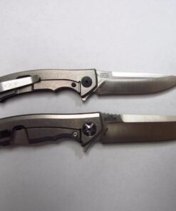 Zero Tolerance 0452CF; Pocket Knife with 4.1” Dual-Finished S35VN Steel Blade, Carbon Fiber Front and Titanium Back Handle Scales, KVT Ball-Bearing Opening, Frame Lock, Deep-Carry Pocketclip; 4.6 OZ.,Large 69 61xDXEGsL