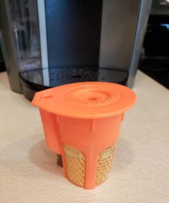 Fill N Save 2 Pack Reusable Carafe K-Cups. 24K Gold Reusable coffee filter for the Keurig 2.0, K200, K300, K400, K500 Series of Machines. Refillable K Carafe Pods (Carafe) 51 61xELb SX9L