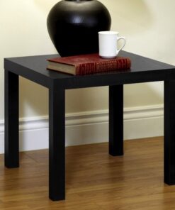 Alternative view of Ameriwood Home Parsons End Table, Black