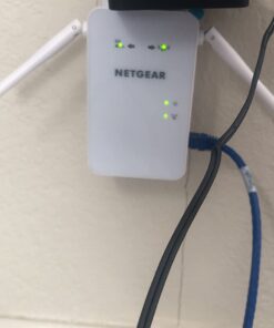 NETGEAR WiFi Mesh Range Extender EX6100 - Coverage up to 1000 sq.ft. and 15 devices with AC750 Dual Band Wireless Signal Booster & Repeater (up to 750Mbps speed), plus Mesh Smart Roaming AC750 WiFi 38 61xEVzrMsnL 2