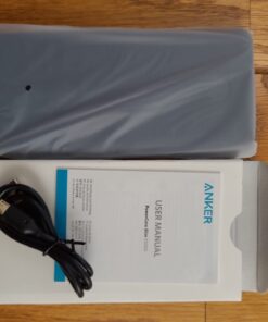 Anker Portable Charger, Power Bank, 10,000 mAh Battery Pack with PowerIQ Charging Technology and USB-C (Input Only) for iPhone 15/15 Plus/15 Pro/15 Pro Max, iPhone 14/13 Series, Samsung Galaxy Black 56 61xH4rii5xL