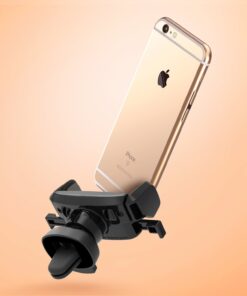 Alternative view of iOttie Easy One Touch Mini Air Vent Car Mount Holder Cradle for iPhone Xs Max R 8 Plus 7 Samsung Galaxy S10 E S9 S8 Plus Edge, Note 9 & Other Smartphone, 2.2 x 4.8 x 5.7 inches