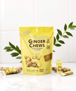 Prince of Peace Original Ginger Chews, 4 oz. – Candied Ginger – Natural Candy Pack – 2 Pack 4 Ounce (Pack of 2) 20 61xKZ5kqIIL