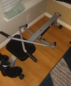 Sunny Health & Fitness Smart Compact Full Motion Rowing Machine, Full-Body Workout, Low-Impact, Extra-Long Rail, 350 LB Weight Capacity and Optional SunnyFit® App Enhanced Bluetooth Connectivity SF-RW5639 58 61xKgTqMesL