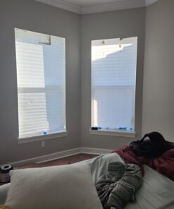 Redi Shade No Tools Original Light Filtering Pleated Paper Shade White, 36 in x 72 in, 6 Pack 36 in x 72 in, 6-pack 36 61xKhswWAbL